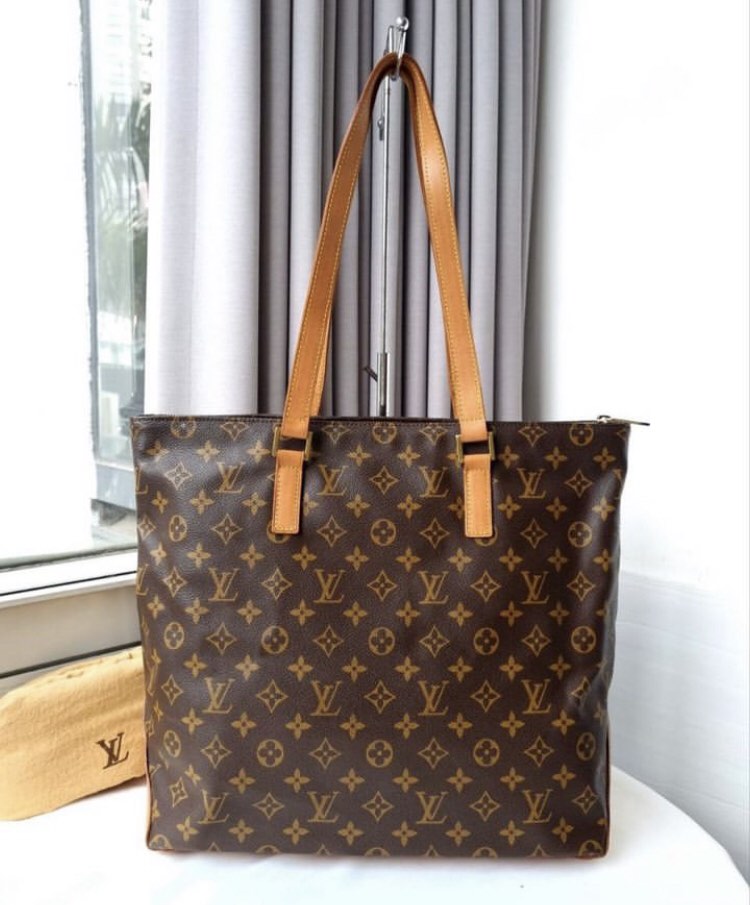 Tas LV Louis Vuitton Mono Cabas Mezzo Tote Bag Preloved Authentic