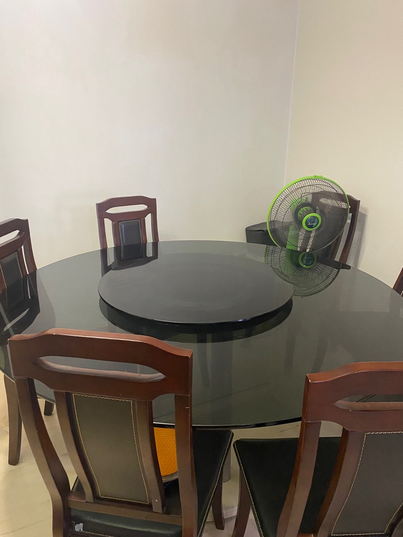 Round Tempered Glass Table Top | 8mm Thick, Shatterproof | Multiple Sizes For Dining Table, Coffee Table, Office Desk