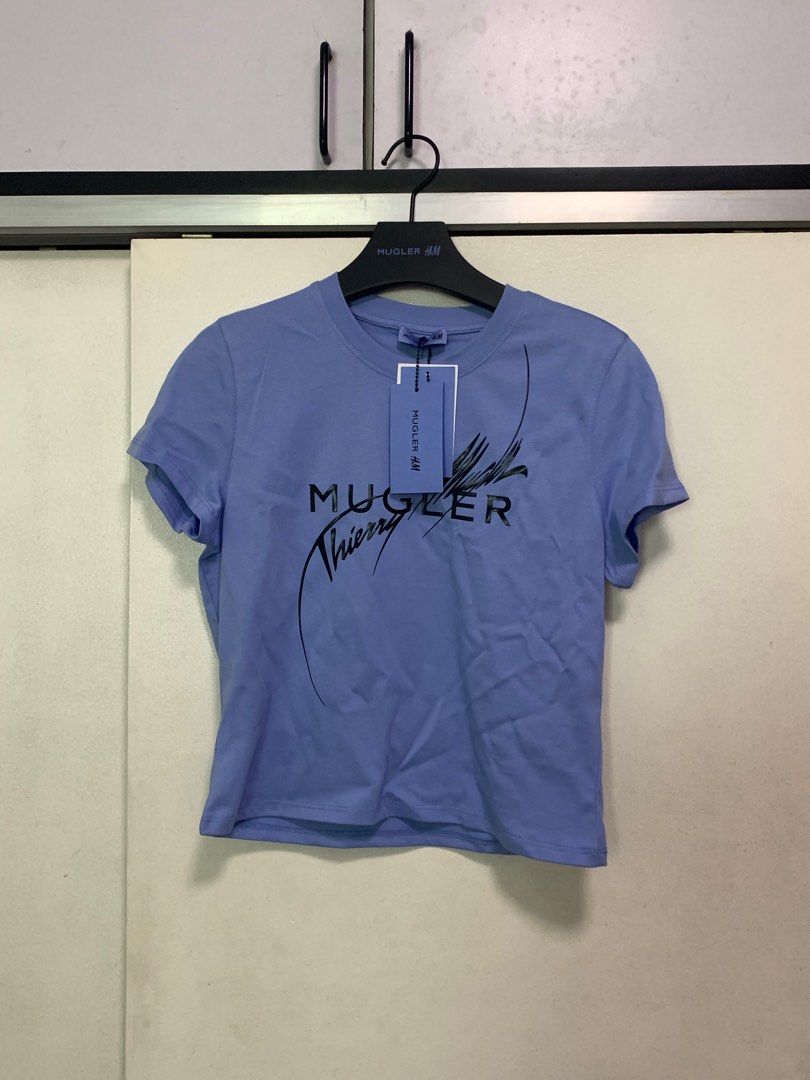 Thierry mugler x H&M, Women's Fashion, Tops, Shirts on Carousell
