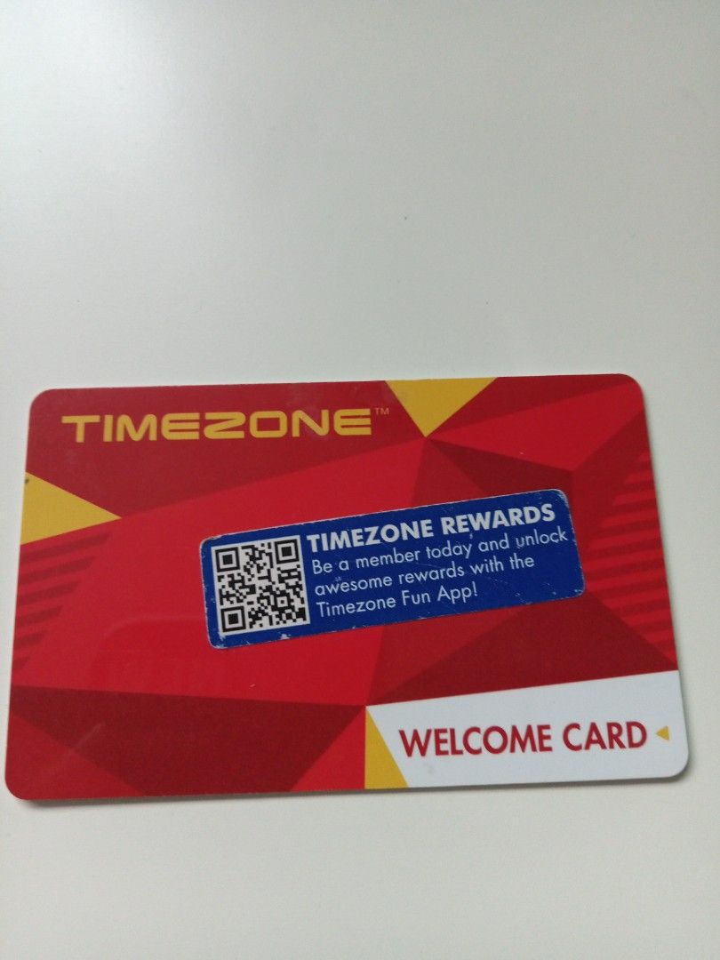 Timezone card with money, Tickets & Vouchers, Store Credits on Carousell