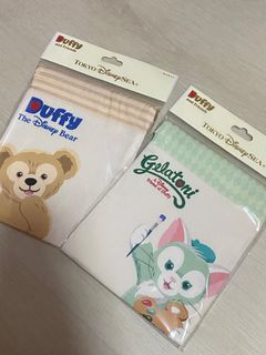 Tokyo Disneysea Duffy / gelatoni / linabell drawstring pouch (brand new)