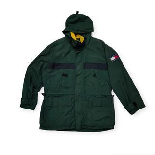 Tommy Hilfiger Parka Jacket Vintage Vtg Gorpcore outdoor Hiking Japan