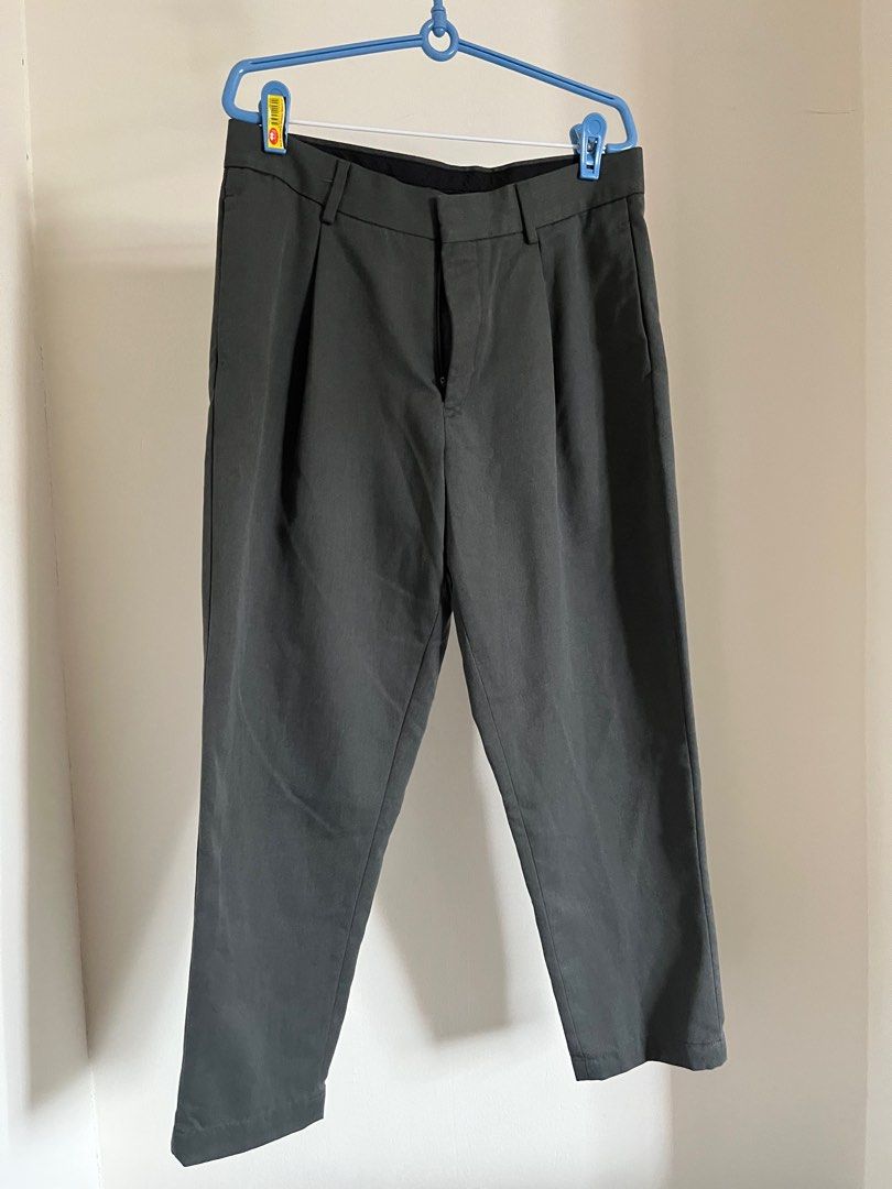 Topman Plaid Flat-Front Dress Pants Pants for Men | Mercari