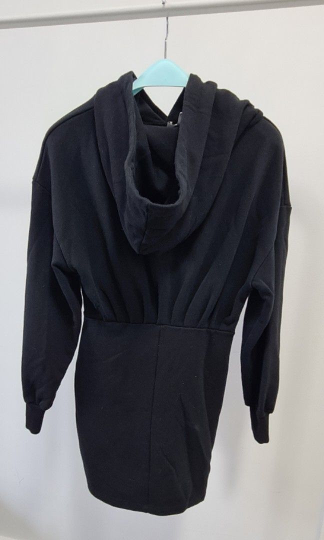 Topshop petite hoodie mini dress