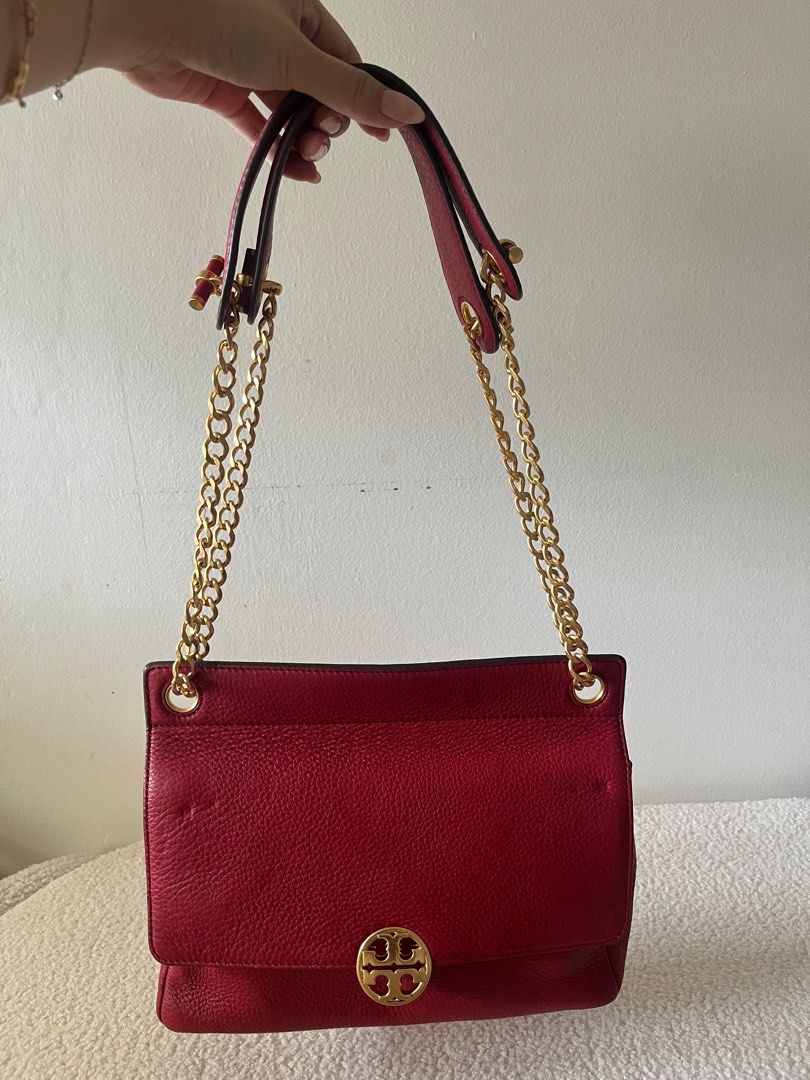 Chelsea flap on sale leather shoulder bag