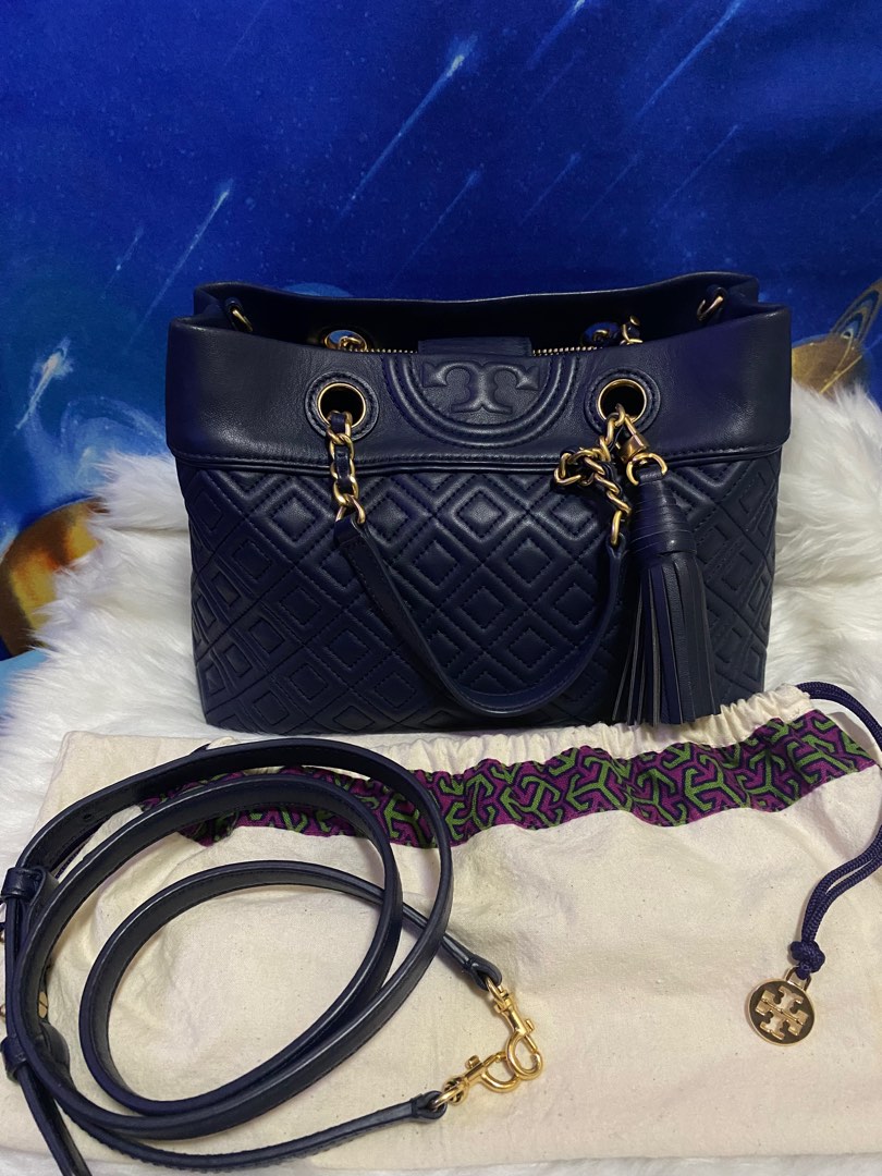 Tory burch fleming discount small tote bag