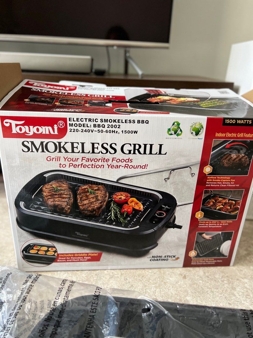 Toyomi Smokeless Grill No Power, TV & Home Appliances, Kitchen Appliances, BBQ, Grills