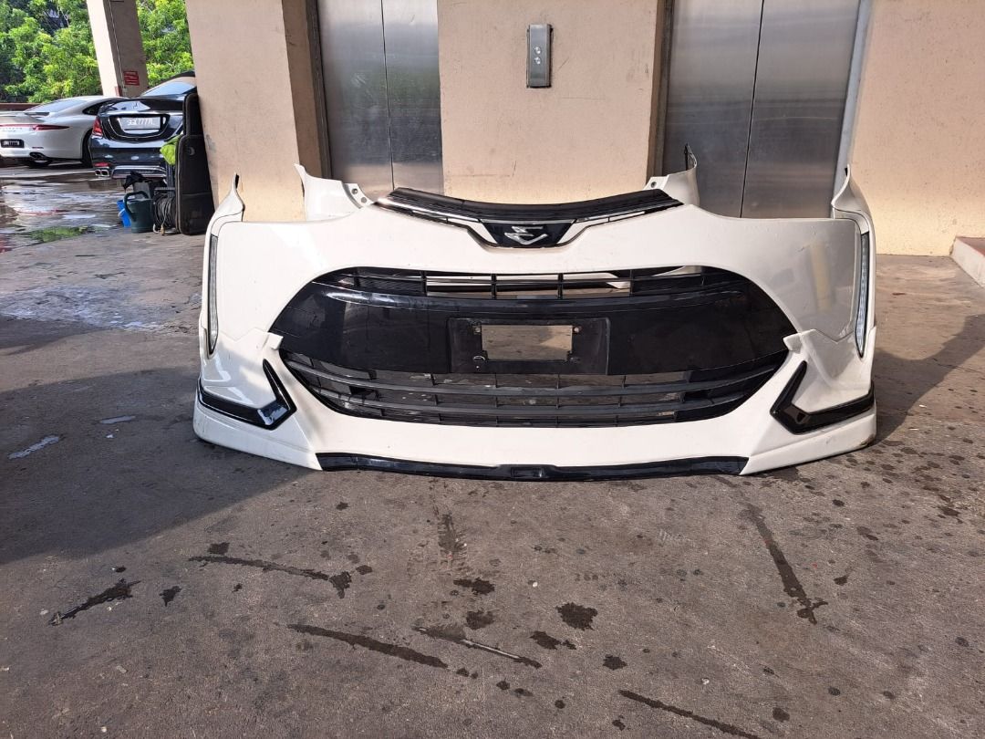 Latest Estima / Previa Front & rear bumper MODELLISTA full kit , Car ...