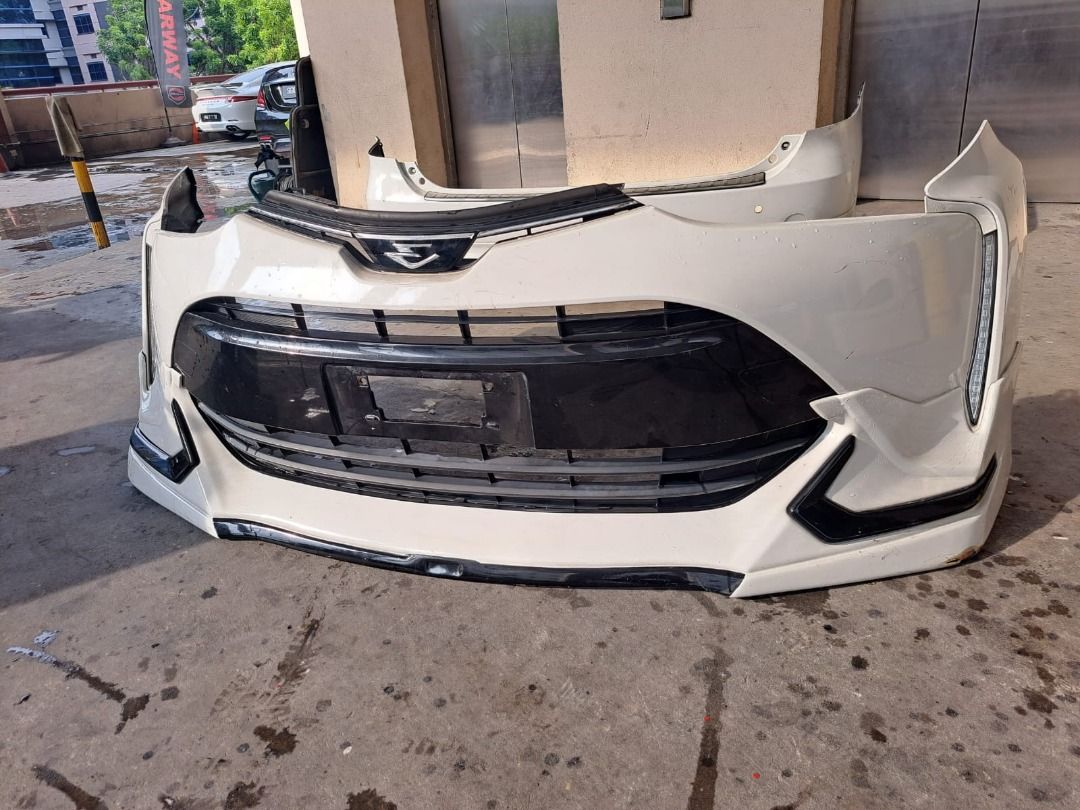 Latest Estima / Previa Front & rear bumper MODELLISTA full kit , Car ...