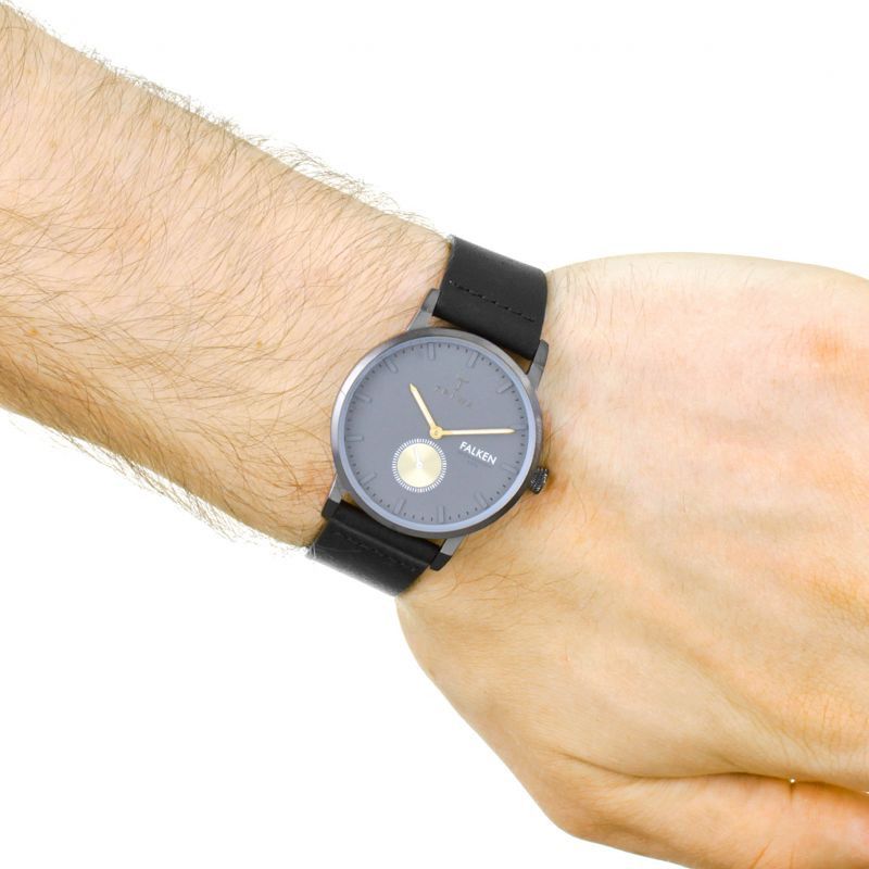TRIWA Walter Falken Black Classic Unisex Watch FAST102 CL010113