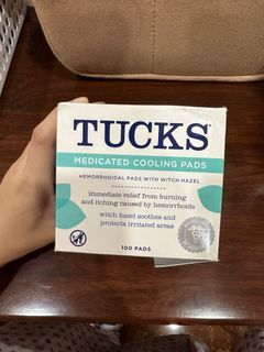 Tucks medicated pads