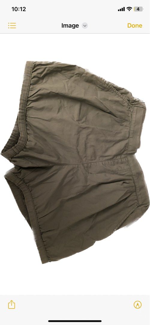 uniqlo parachute material pants, Women's Fashion, Bottoms, Shorts on ...