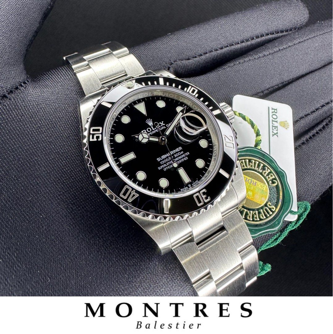 Unworn June 2023 Rolex Submariner 126610 LV Black Dial MK2 w/Full Stickers,  Luxury, Watches on Carousell