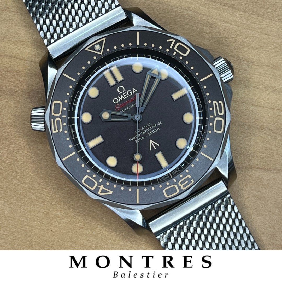 Omega seamaster milanese strap