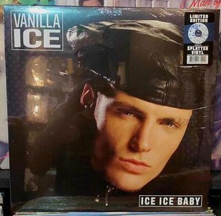 VANILLA ICE : ICE ICE BABY -LIMITED EDITION [WHITE&BLUE SPLATTER VINYL/LP]
