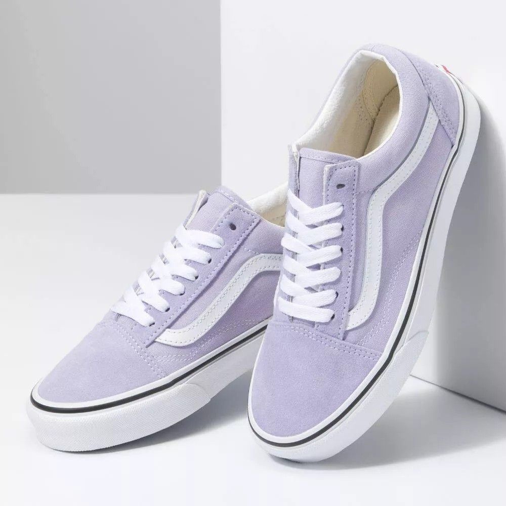 Light purple old skool sale vans