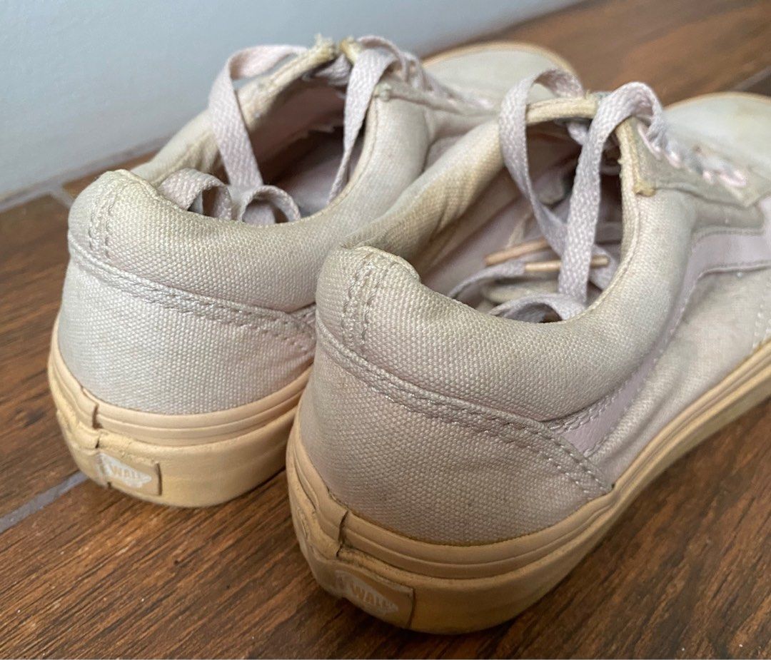 Peach blush old skool vans sales