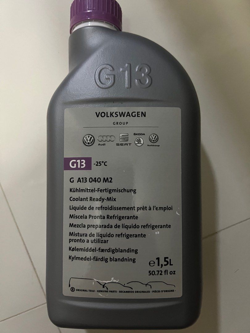 Volkswagen G13 coolant ready mix 1.5l, Car Accessories, Accessories on ...
