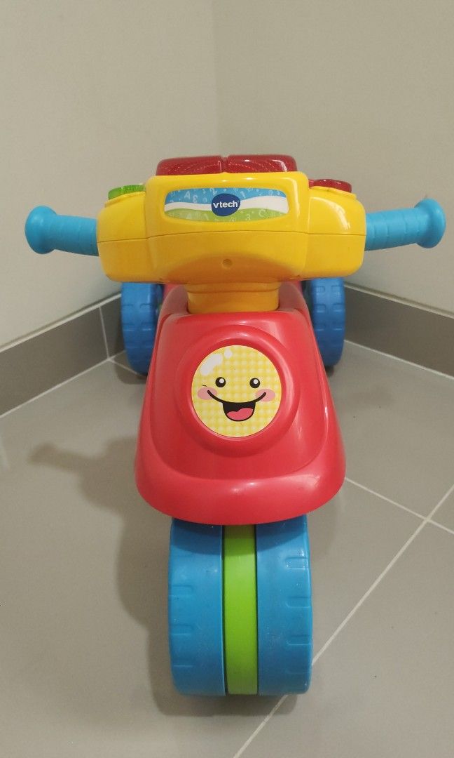 Vtech 2 in 1 learn zoom motorbike on carousell