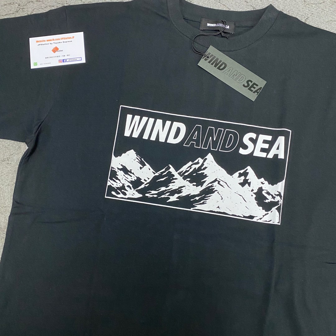 Wind And Sea Mountain Range S/S Tee, 男裝, 上身及套裝, T-shirt