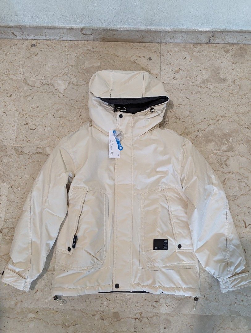 White discount jacket winter