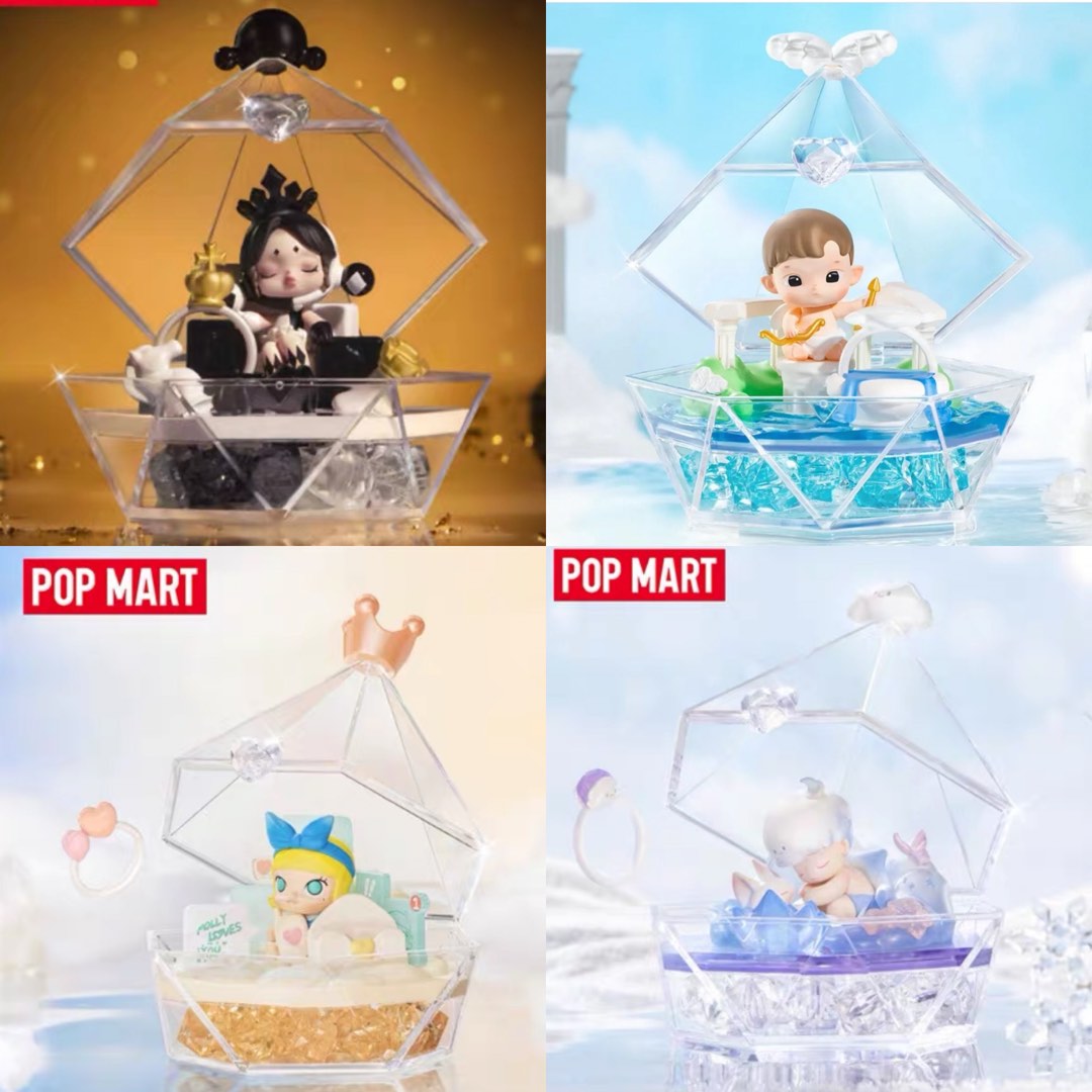 WISHES AT YOUR FINGERTIPS POPMART / FULL SET / SINGLE BLIND BOX / ABLE TO  CHOOSE DESIGN