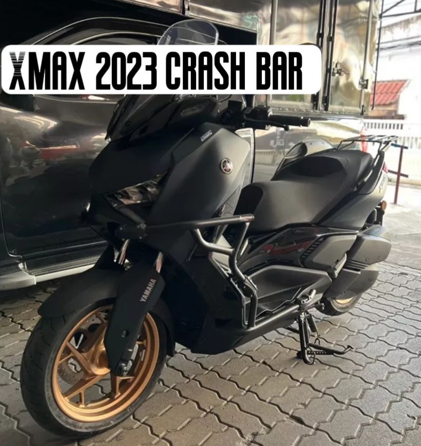 Xmax 300 Xmax 2023 crash bar protection, Motorcycles, Motorcycle Accessories on Carousell