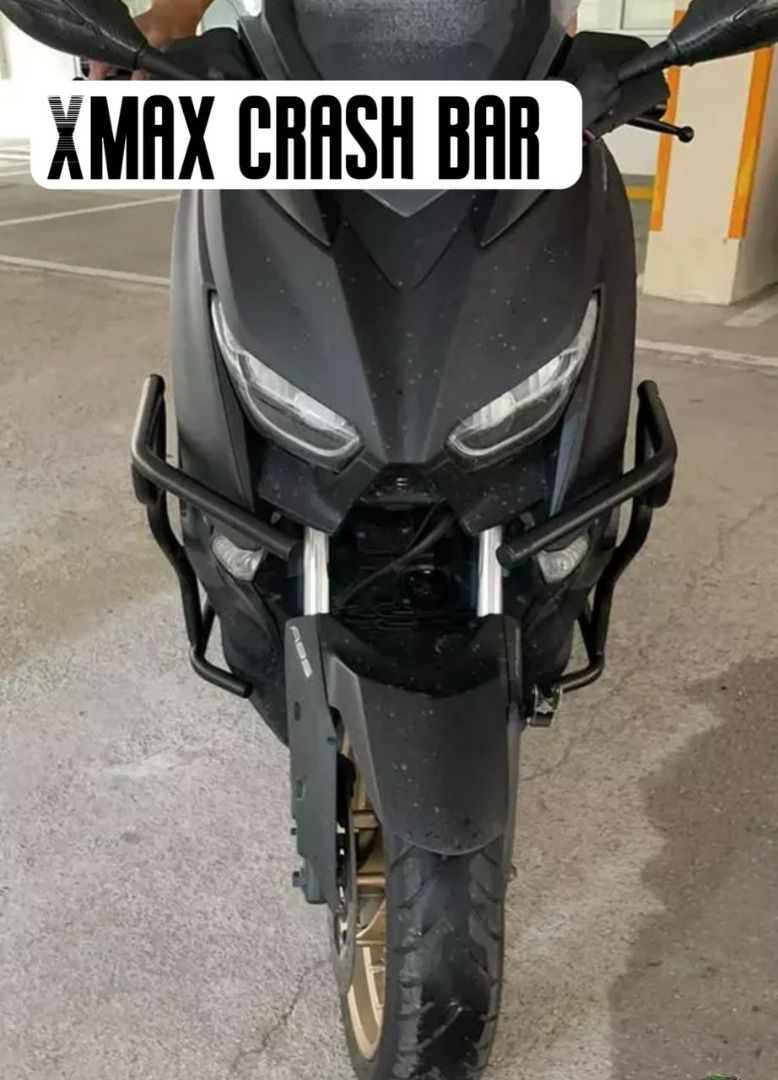 Xmax 300 Xmax 2023 crash bar protection, Motorcycles, Motorcycle Accessories on Carousell