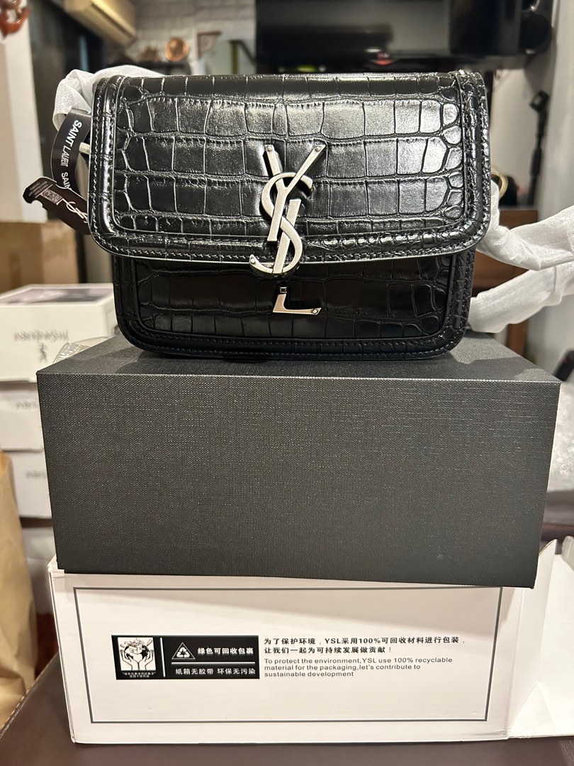 Ysl crocodile sling hotsell bag