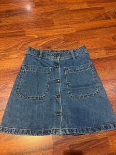Zara denim skirt