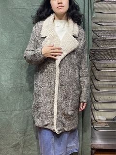 Zara Knit Outer Coat Winter