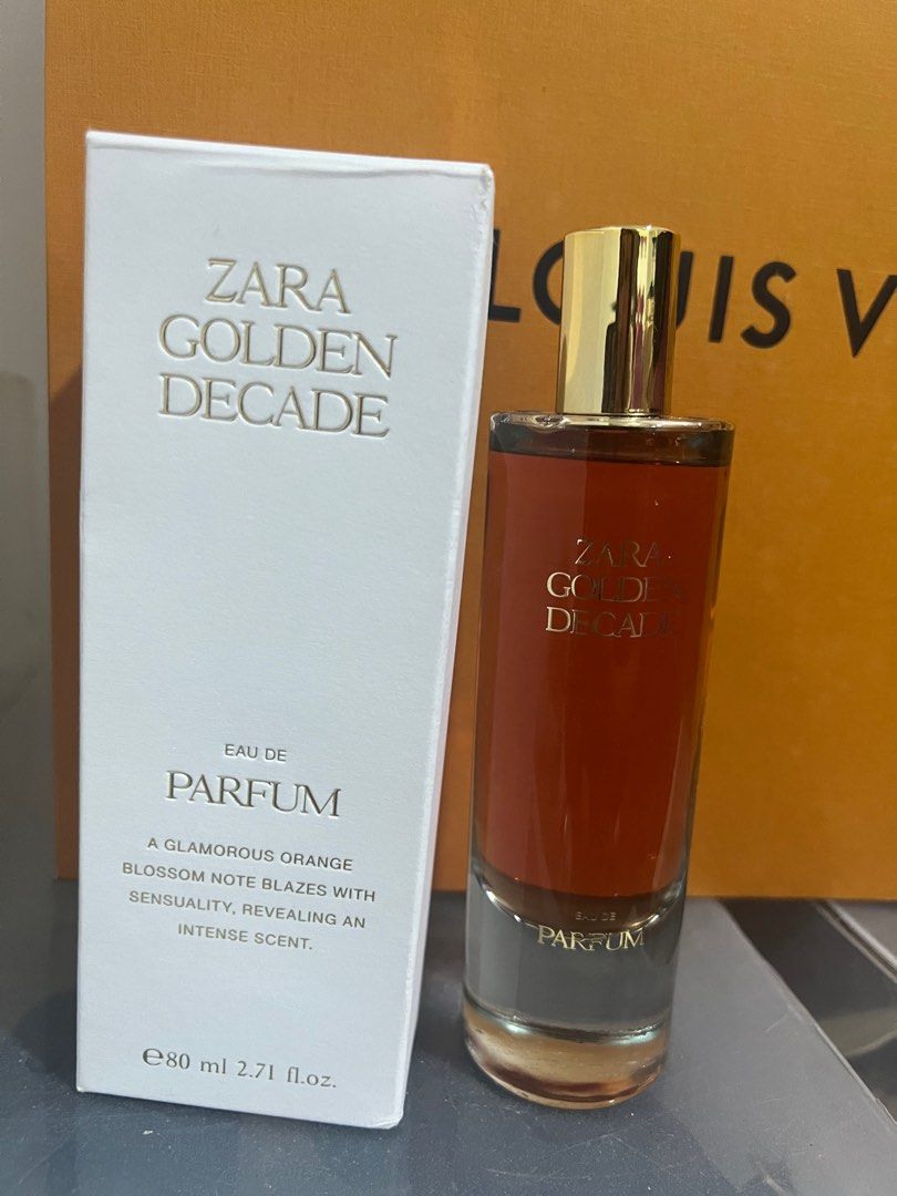 Zara Perfume Golden Decade Few Spray Missing (Dupe of YSL Libre daw