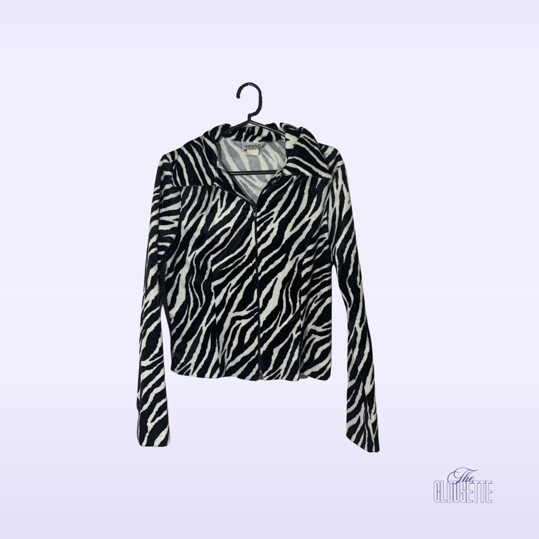 zebra print jacket on Carousell