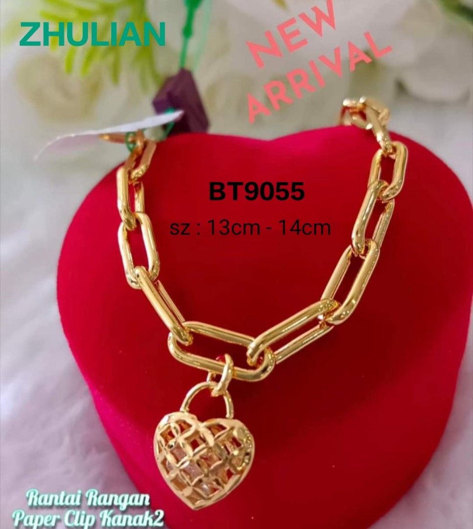 ZHULIAN GOLD PLATED, Women's Fashion, Jewelry & Organisers, Bracelets
