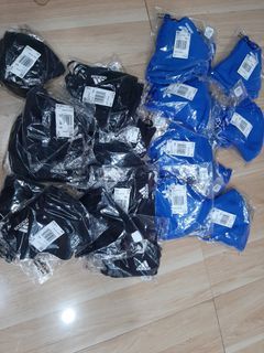 100% Original Adidas Face Masks in Blue and Black