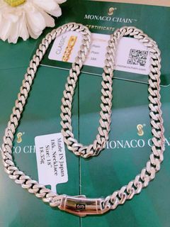 18k wg japan Monaco necklace