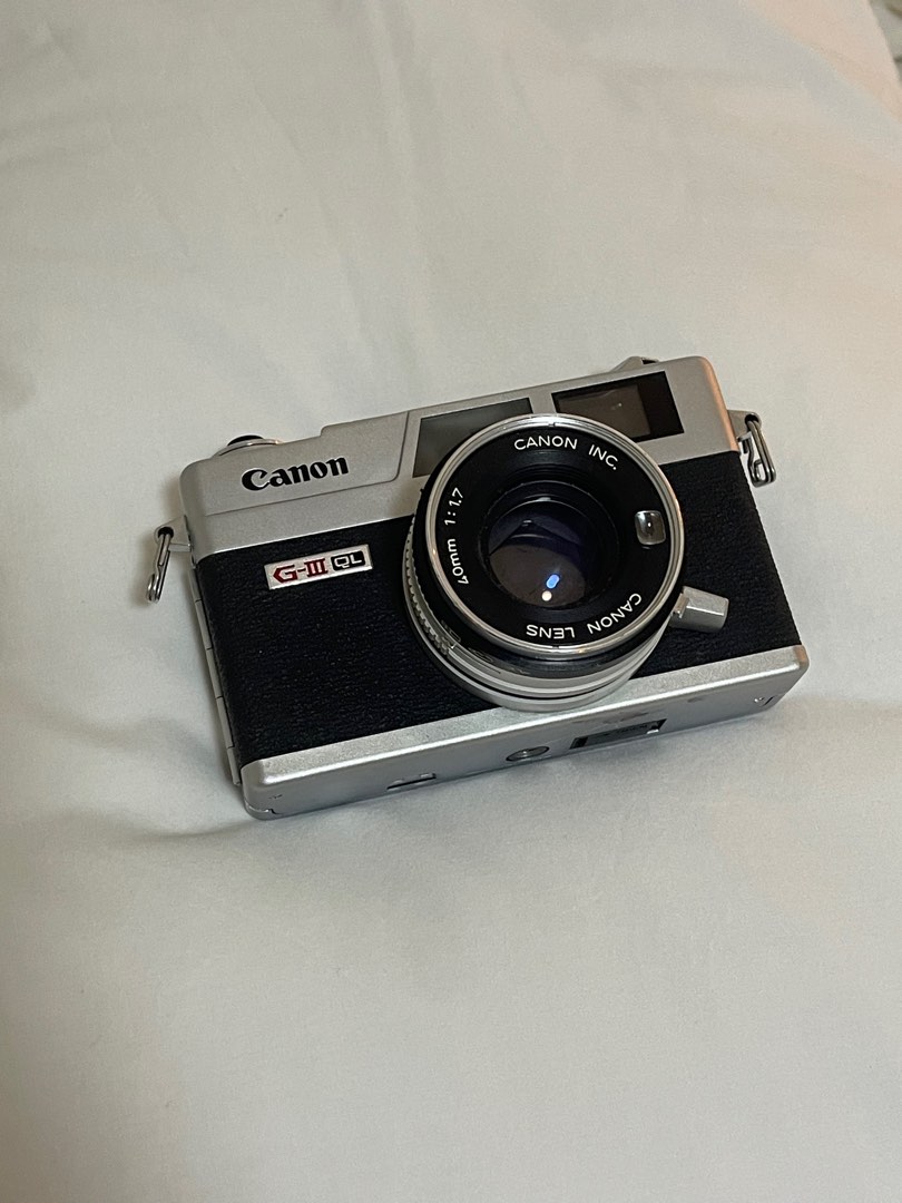 35mm film camera Canon GIII QL, Photography, Cameras on Carousell