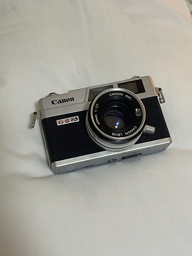 35mm film camera Canon GIII QL, Photography, Cameras on Carousell