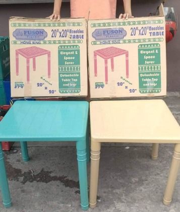 36x36" Monoblock Table J&T/BUNNY (Category: Tables & Sets) located in Quezon City. Submitted by uno_store (Listing ID 1245837597, Image 3). Description: !! GRAND SUPER SALE !! Durable 100% Authentic Open for Wholesale/Supplier/Distributor/Retail 36x36" P 1250 - retail also dimensions: 20x20" P 640 24x24" lowered P 725 24x24" standard height P 795 30"x30" = P 995 24"x36" = P 1095 36"x36" = P 1250 30"x48" = P 1390 PM for order and deliveries po! +6