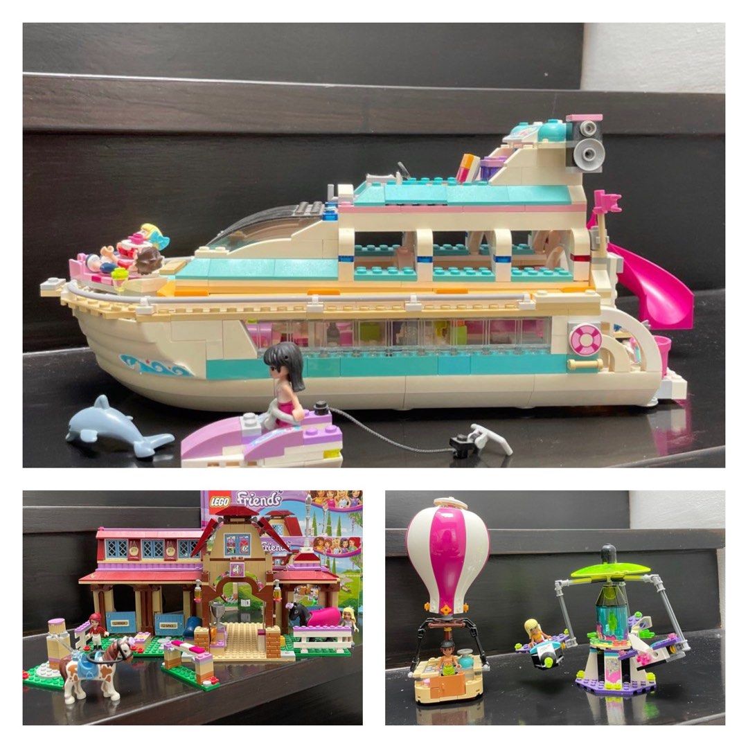 Lego yacht friends hotsell