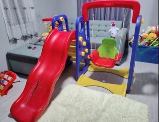 3in1 Slide Swing and Basketball ring