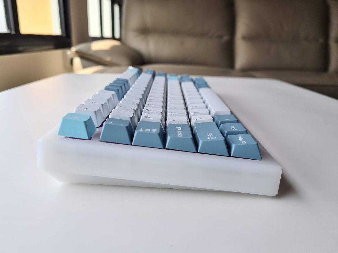 75% Custom Mechanical Keyboard (Shoko2907)- Fully Modded, Computers ...