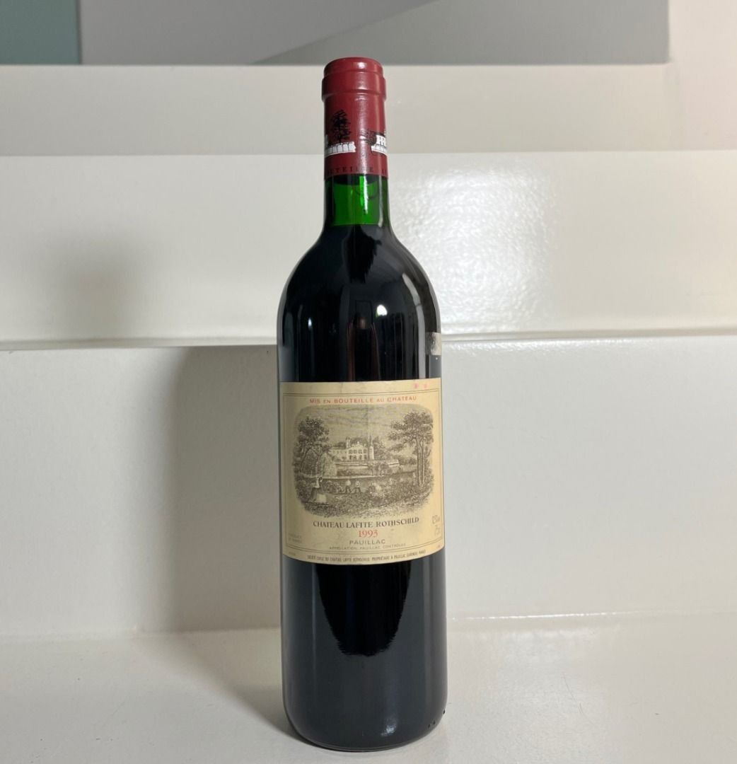 紅酒回收1993 Chateau Lafite Rothschild, 嘢食& 嘢飲, 酒精飲料