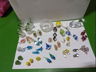 玻璃動物擺飾 彩色玻璃