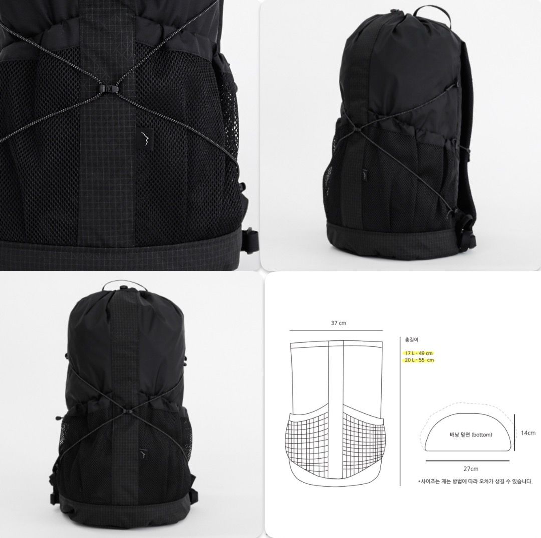韓國戶外品牌Cayl Soyo 20L hiking outdoor backpack 行山輕巧男女輕量