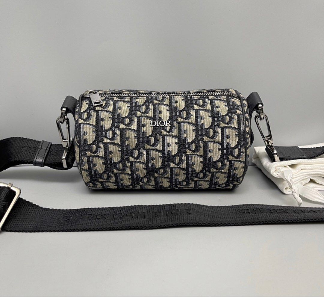 Dior Oblique Jacquard Crossbody Bag, Luxury, Bags & Wallets on Carousell