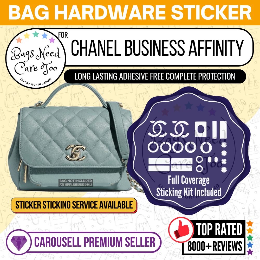 Chanel best sale bag sticker