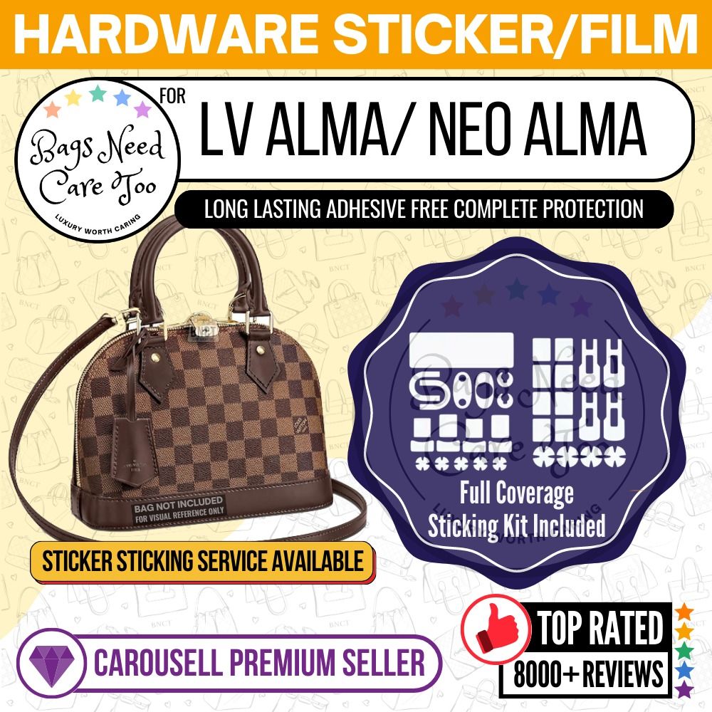 ☆New☆ Luxury hardware protective film is suitable for LV ALMA BB