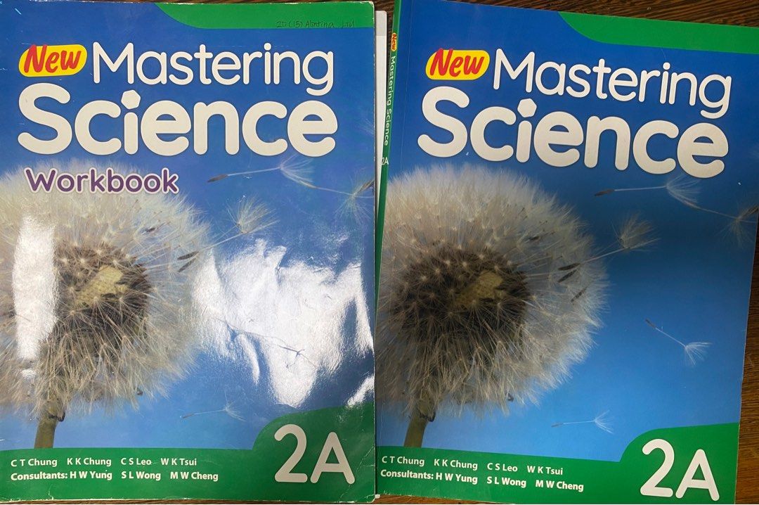 課本 練習冊Mastering Science2A 2B 連workbook 2A2B, 興趣及遊戲, 書本 & 文具, 教科書 ...