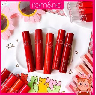 韓國 🇰🇷rom&nd 果汁光澤唇釉 持久染唇釉 口紅 染唇釉 唇蜜 romand